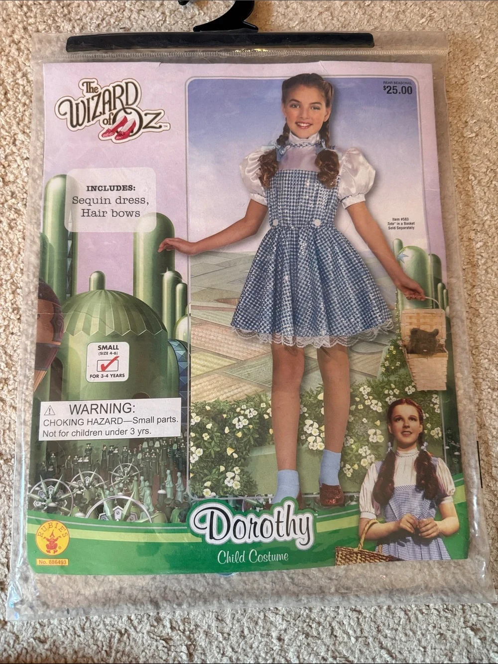 Dorothy Wizard of Oz Costume